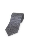 corbata estampada traje