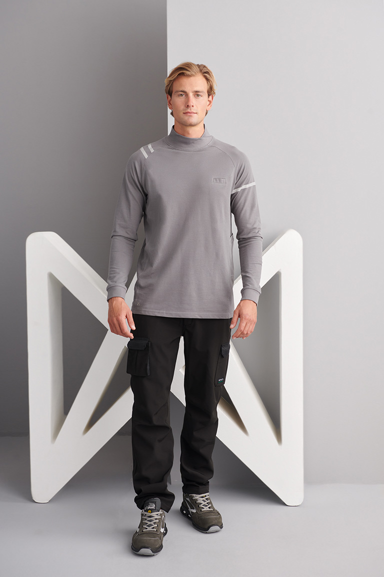 Polo Cuello Asimétrico Regular Fit